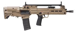 Springfield Armory Hellion bullpup rifle in flat dark earth